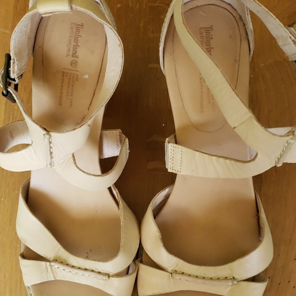 Timberland Earthkeeper leather sandals sz 8.5 - Picture 4 of 5
